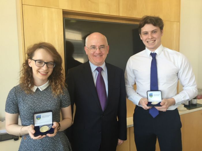 2017 winners of the Mason Hayes & Curran Prize in Property Law